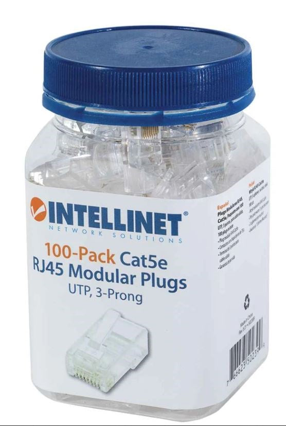 Plugs de Red CAT5E  INTELLINET 502399
