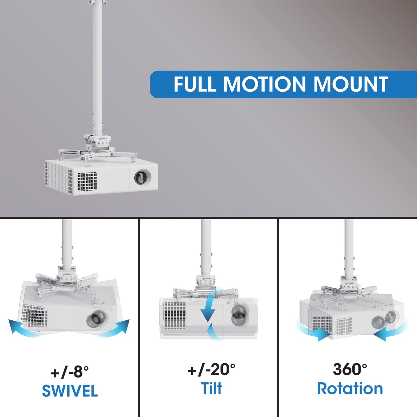 Soporte para proyector MANHATTAN 462686