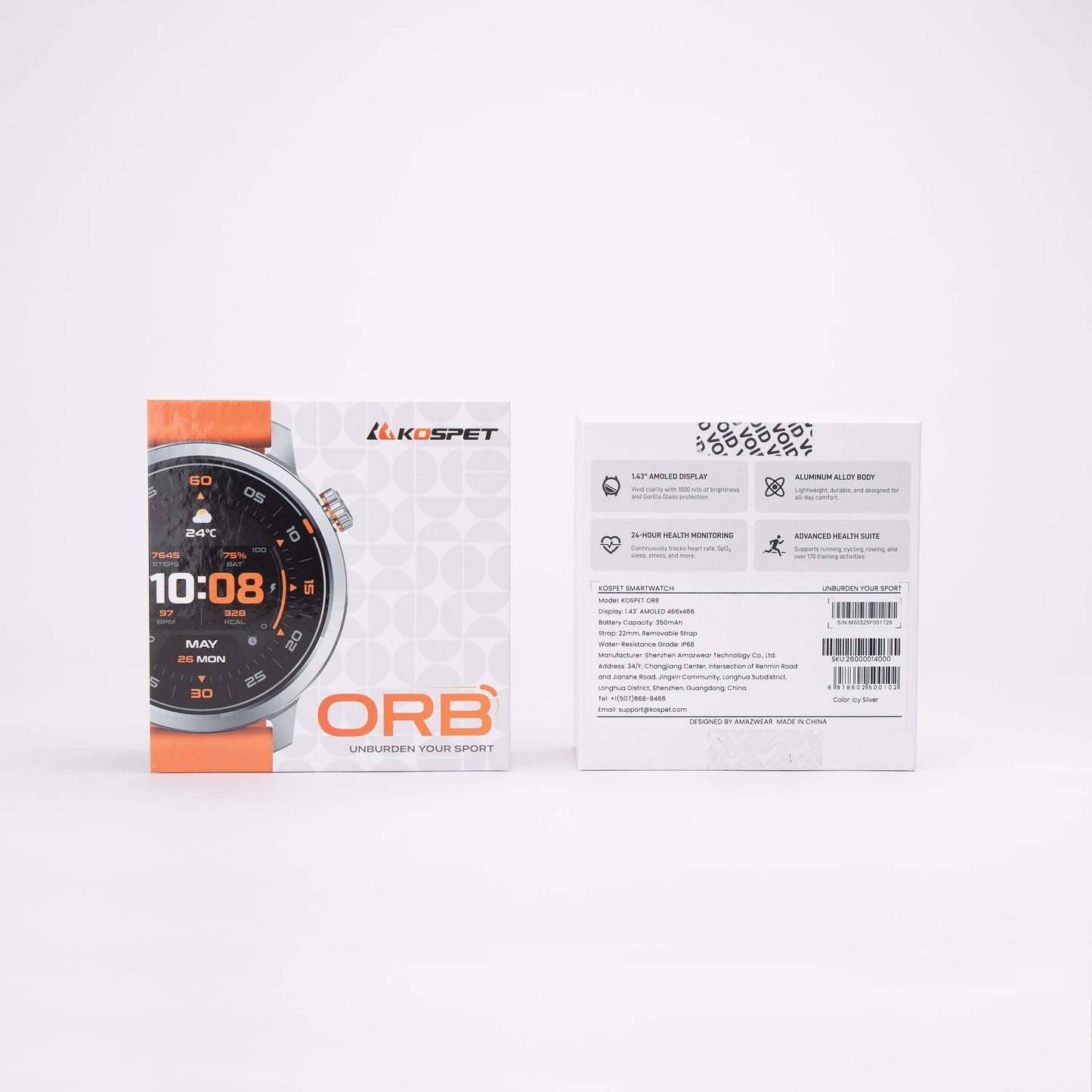 Smartwatch KOSPET KOSPET  ORB tmko-013