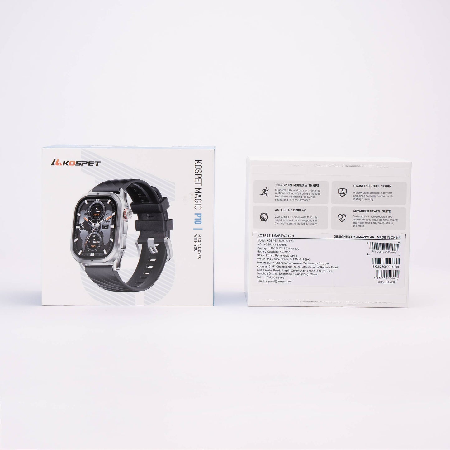 Smartwatch KOSPET KOSPET MAGIC P10 tmko-010