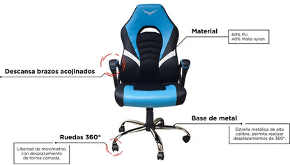 Silla Gamer Naceb Naceb Technology NA-0935A