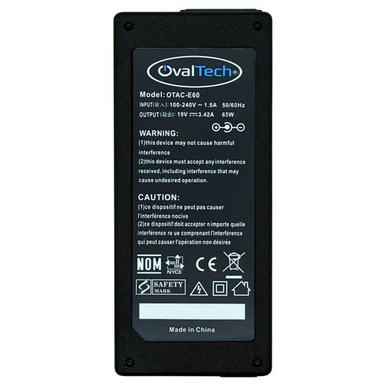 Adaptador de corriente OVALTECH OTAC-E60