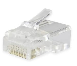 Plugs de Red RJ45, CAT5E, Bote 100 Pzs  BROBOTIX 263786