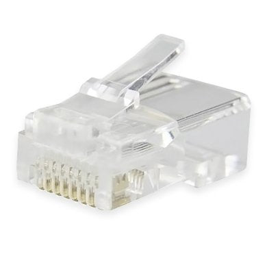 Plugs de Red RJ45, CAT5E, Bote 100 Pzs  BROBOTIX 263786