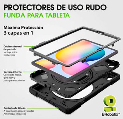 Protector IPAD 10.2, 8VA y 9NA Generación, Us BROBOTIX 263205