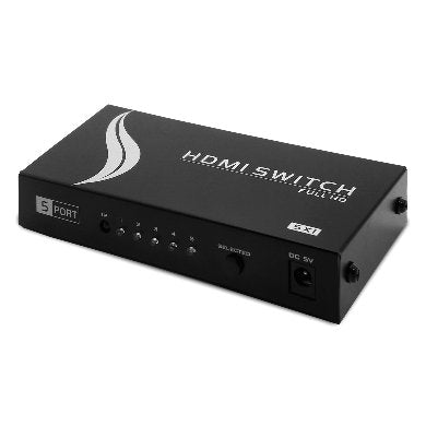 Multiplexor Manual HDMI de 5 Dispositivos  BROBOTIX 963684