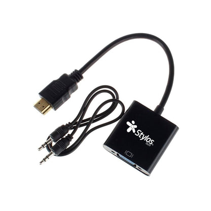 Convertidor VGA a HDMI Stylos STACHV1B