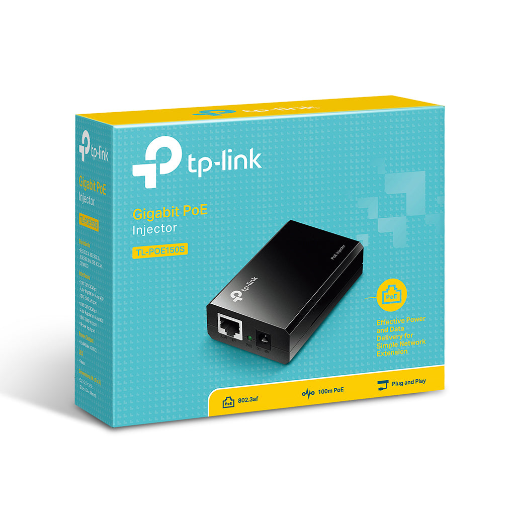 Inyector PoE TP-LINK TL-POE150S