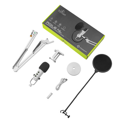 Micrófono Condensador Kit para Streaming Yeyian YSA-UCHQ-02