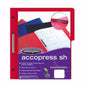 Carpeta Acco Press Media Ceja Oficio C/Broche Color Rojo C/10