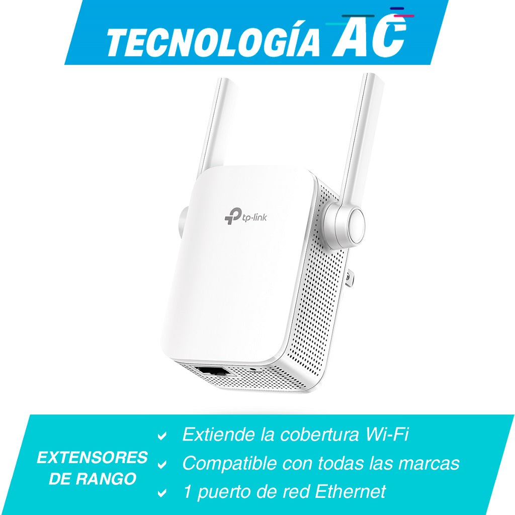 Expansor de Rango Dual Band TP-LINK RE305