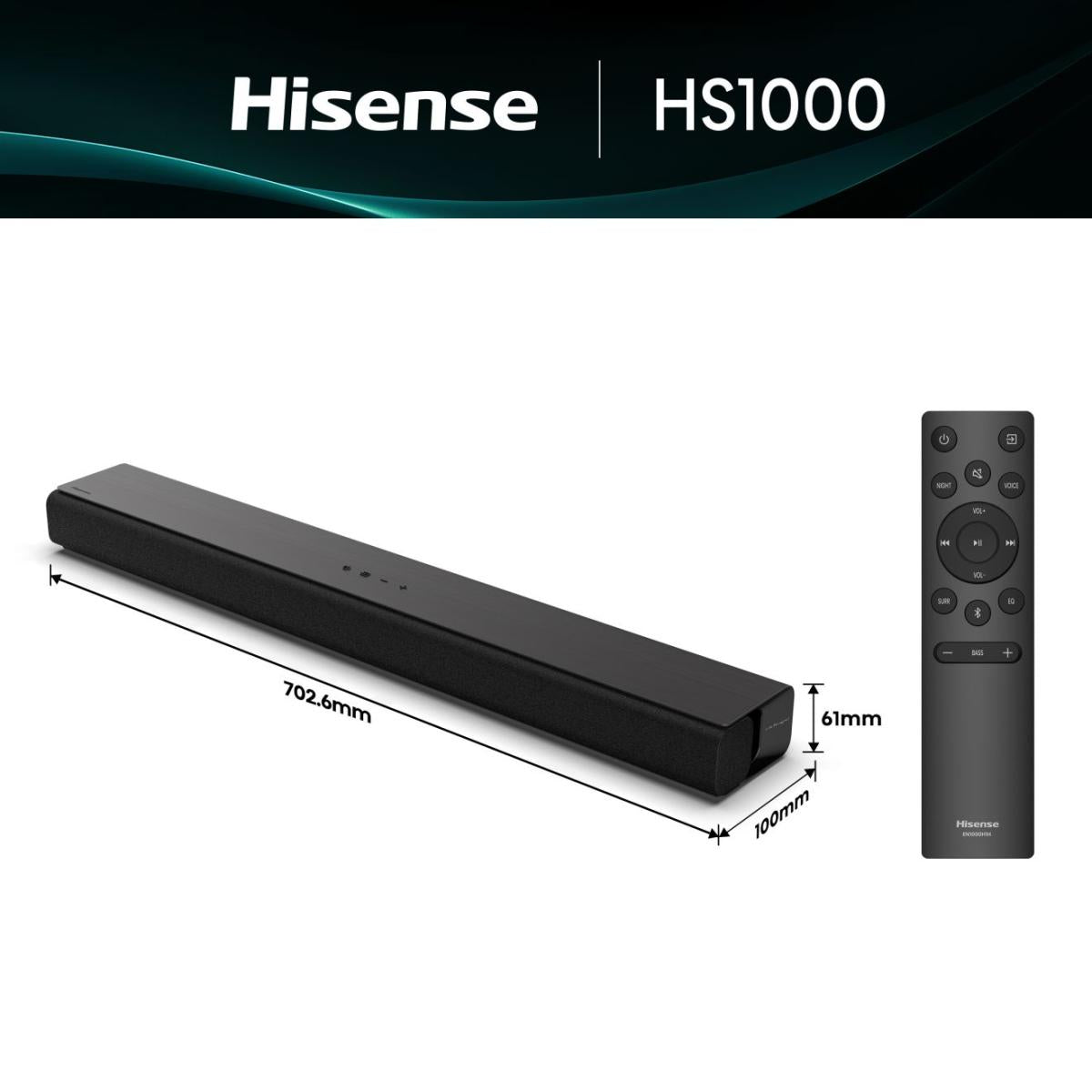 Bocinas Hisense HS1000