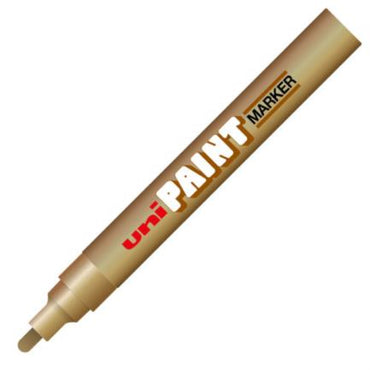 Marcador Azor PX-20 Uniball Paint Color Oro c/12 Pzas