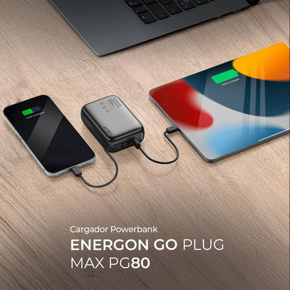Power banks ACTECK ENERGON GO PLUG MAX PG80