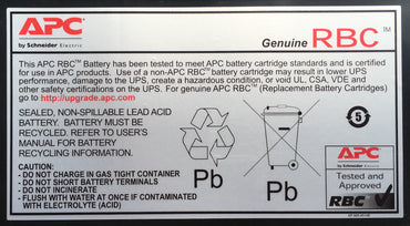 Cartucho de batería APC RBC2
