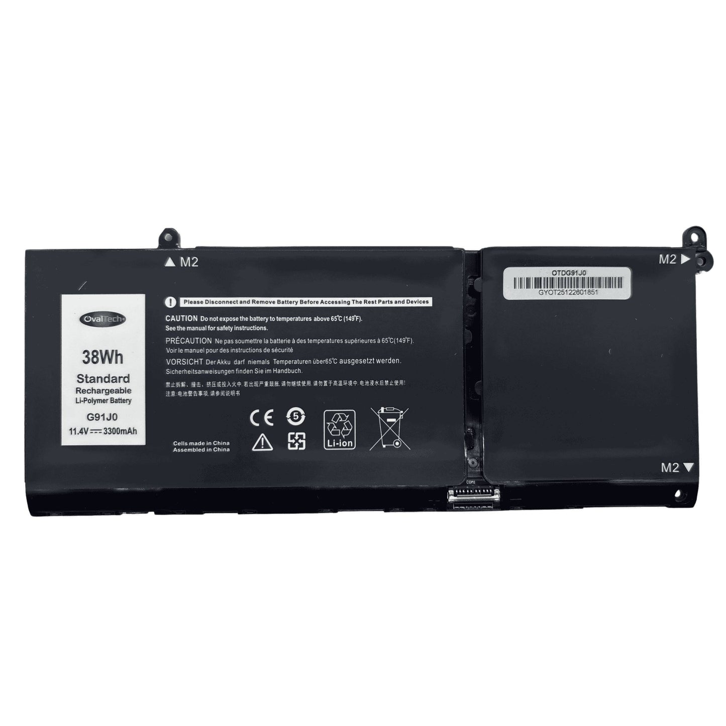 Baterías OVALTECH OTDG91J0