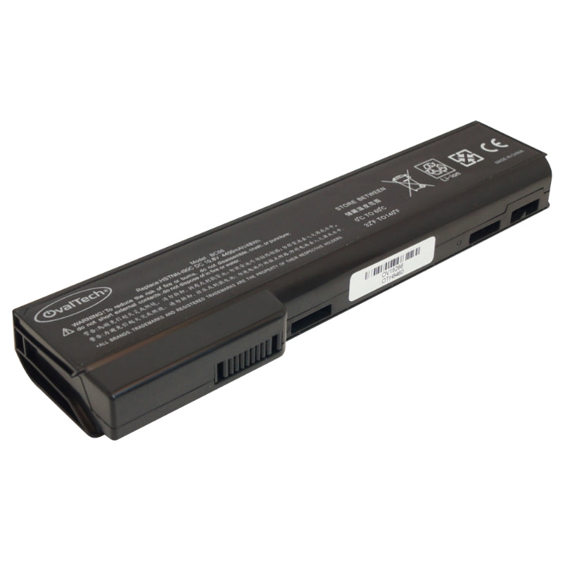 Bateria color Negro 6 Celdas OVALTECH para HP Elitebook 8460p 6360B