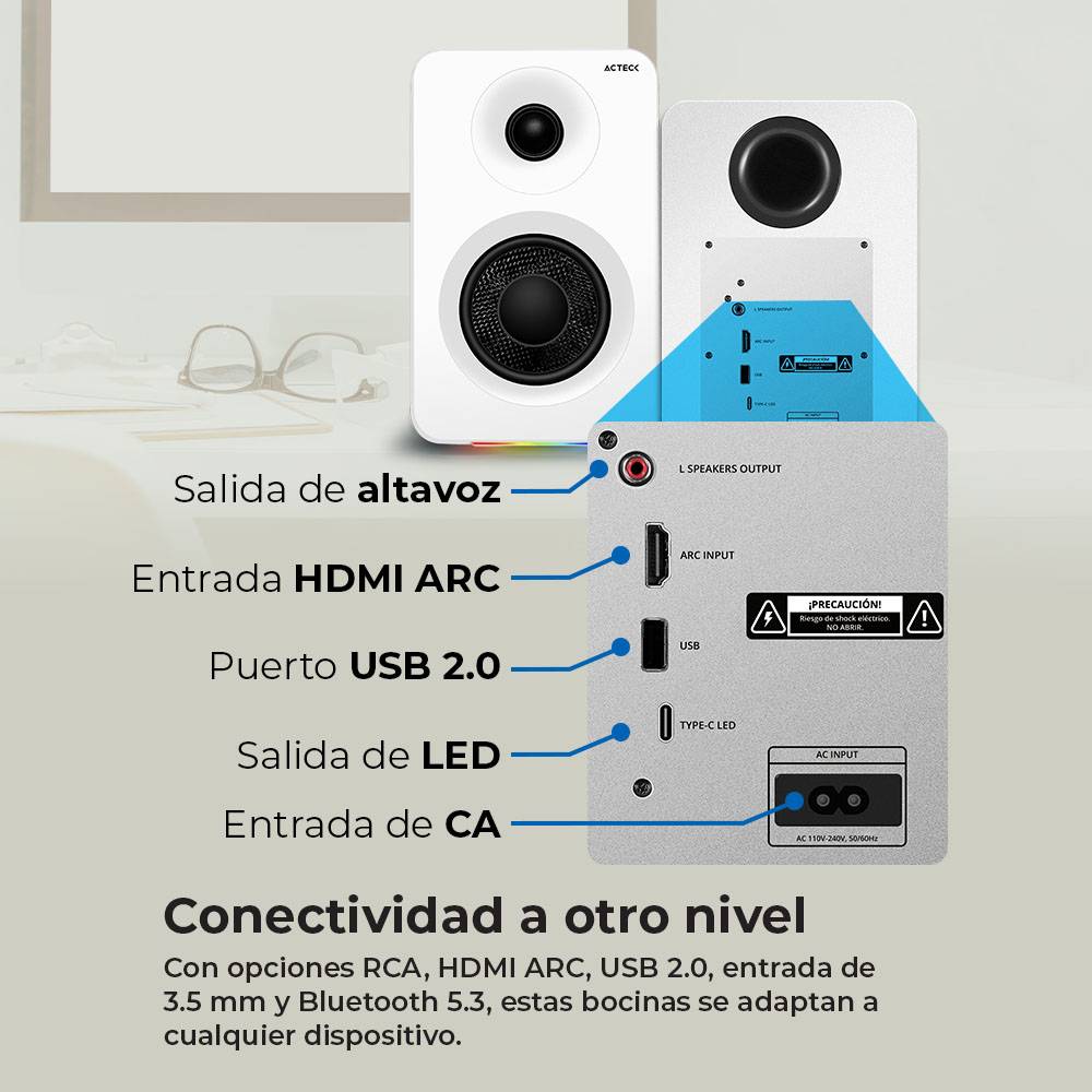 Bocinas ACTECK R BS700
