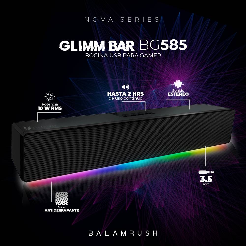 Barra de sonido Balam Rush BG585