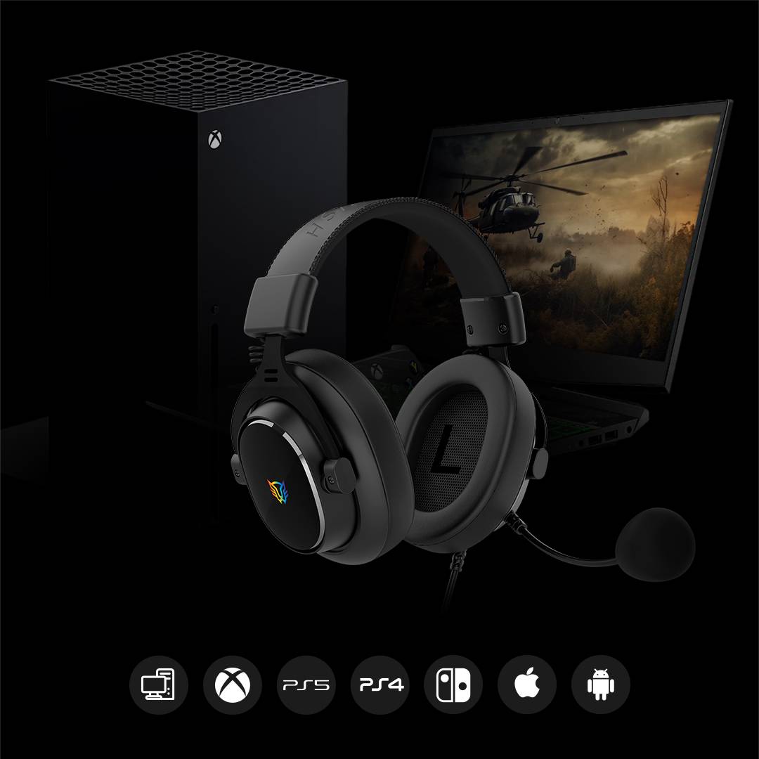 Diademas Gaming Balam Rush HA777