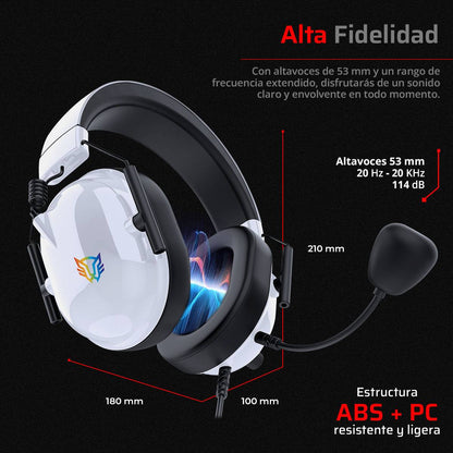 Diademas Gaming Balam Rush HA757