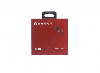Audífono Bluetooth Naceb Technology NA-0314R