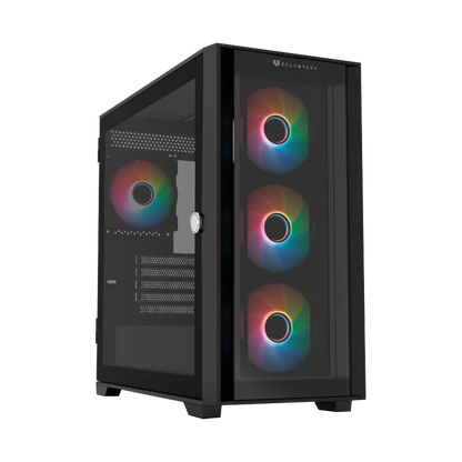Gabinete Gaming Balam Rush Carbono Twin Mate