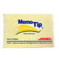 NOTAS ADHESIVAS JANEL MEMO TIP 2X3 AMARILLA 100H C/12