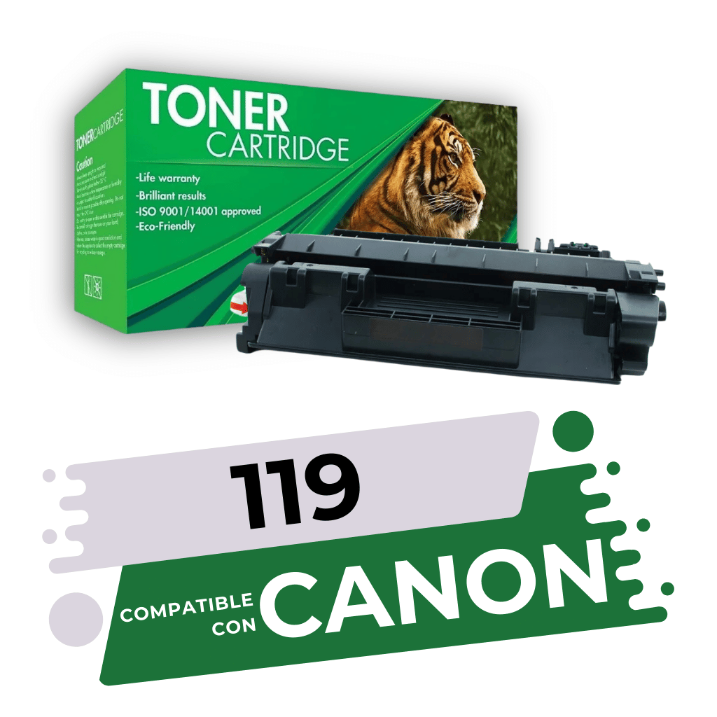 Tóner 119 Compatible con Canon