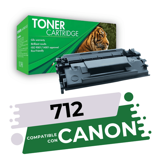 Tóner 712 Compatible con Canon