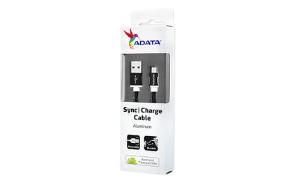 Cable Micro USB ADATA  AMUCAL-100CMK-CBK