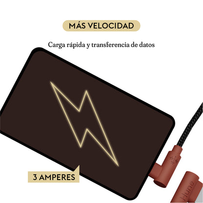 Cable Braided USB - USB Micro Hune Hiedra