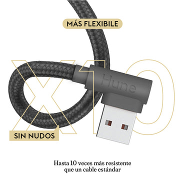 Cable Braided USB - USB Micro  Hune Hiedra