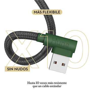 Cable Braided USB - Lightning  Hune Hiedra