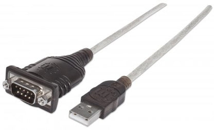 Convertidor USB a Serial MANHATTAN 151856