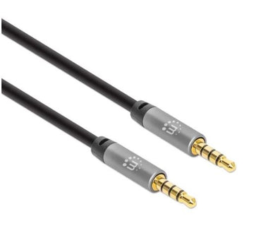 Cable Auxiliar de Audio Estéreo de 3.5 mm MANHATTAN 355995