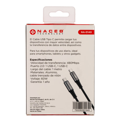 Cables USB Naceb Technology NA-0140