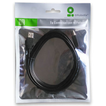 CABLE USB BROBOTIX V3.0 A-B 1.8MTS