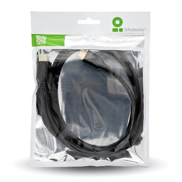 CABLE HDMI VERSIÓN 2.0, 2K - 4K, 1.8 M BROBOTIX 963486