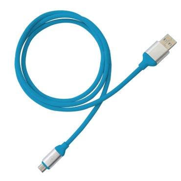 Cable USB V2.0 a Micro de PVC Texturizado BROBOTIX 161208A