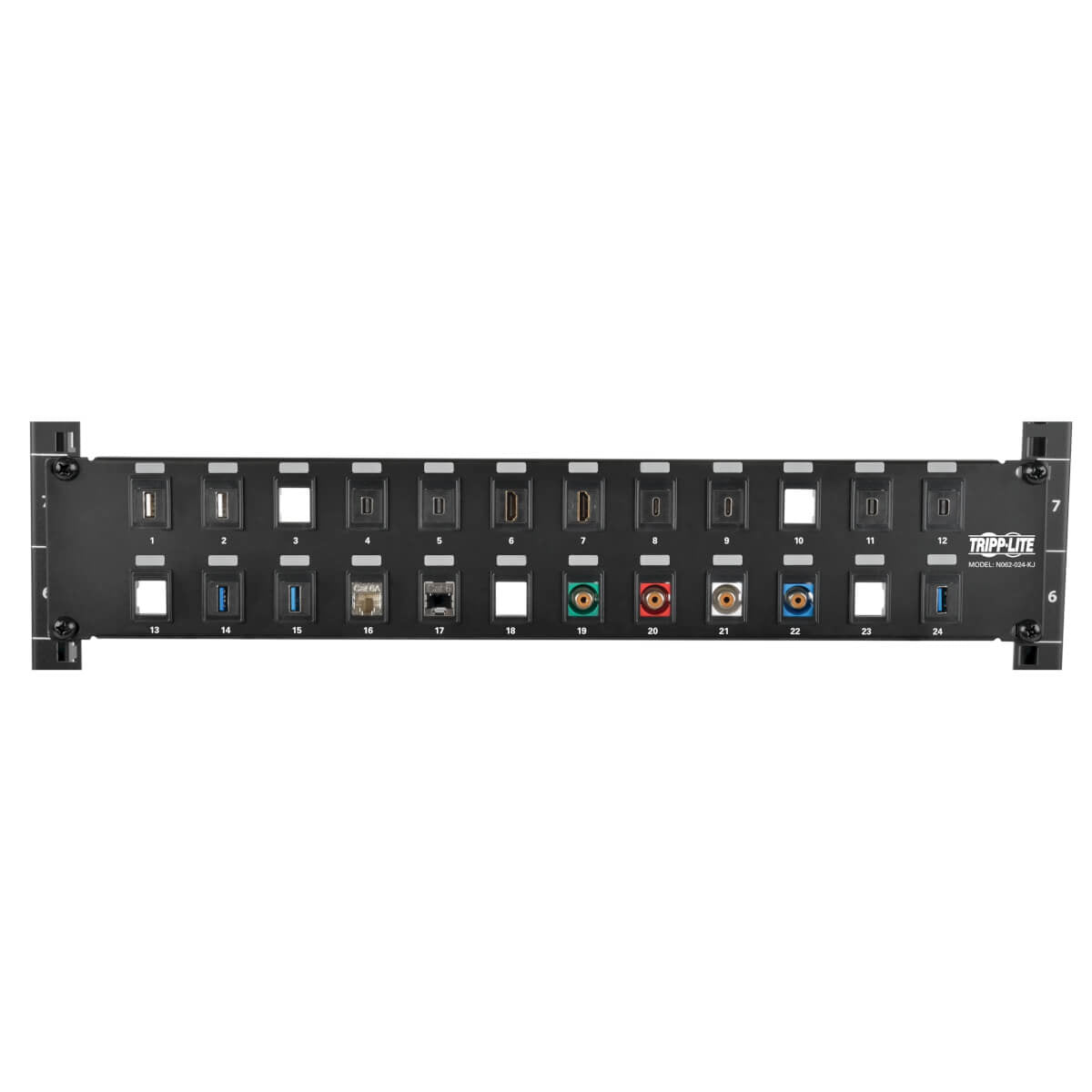 Panel de parcheo TRIPP-LITE N062-024-KJ