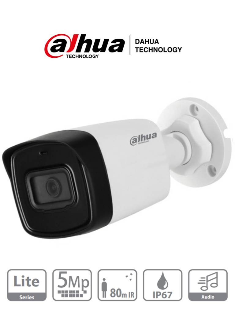 Cámara Dahua Technology DH-HAC-HFW1500TLN-A-0280B-S2