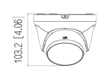 Cámara domo IP Dahua Technology DH-IPC-T1E40