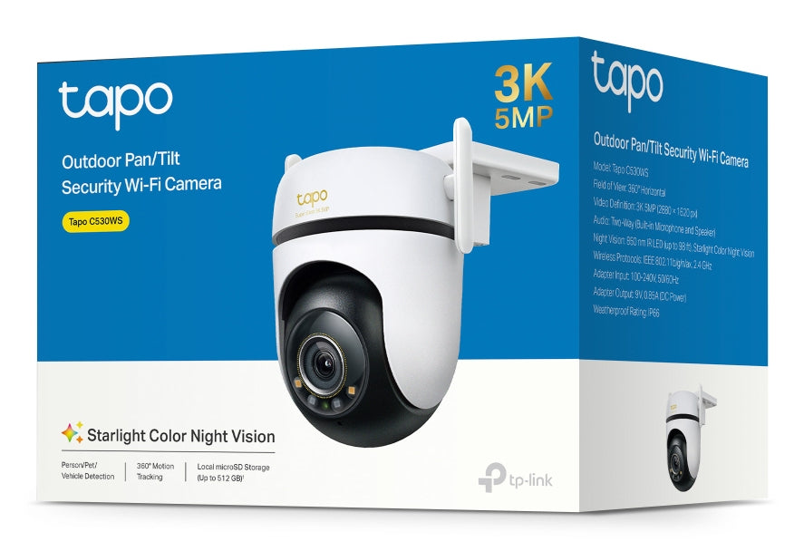 Cámara Wi-fi TP-LINK TAPO C530WS