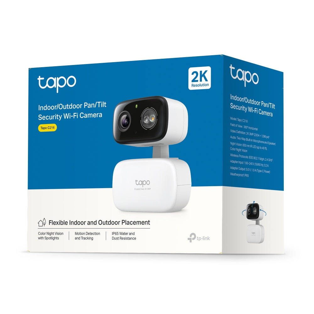 Cámara WiFi TP-LINK TAPO C216