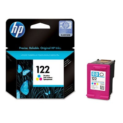 Tinta HP 122 - CH562HL, Cian, magenta, amarillo