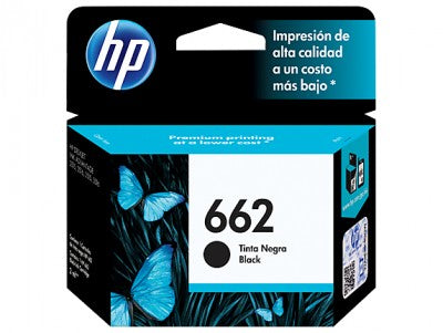 Tinta HP 662 - CZ103AL, Negro