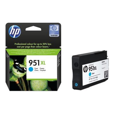Tinta HP 951XL - CN046AL, Cian - Alto rendimiento