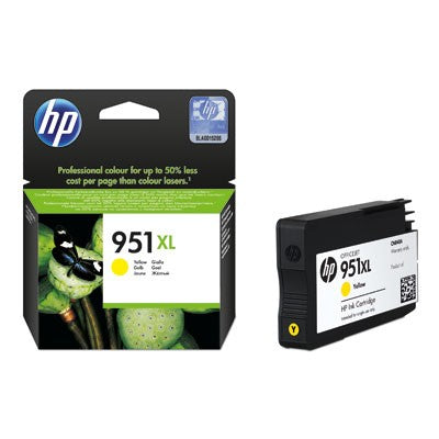 Tinta HP 951XL - CN048AL, Amarillo - Alto rendimiento