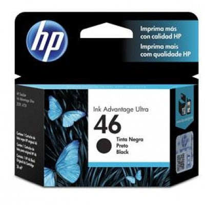 Tinta HP 46 - CZ637AL, Negro